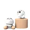 Luz Noturna Controlada por Voz Panda Smart Panda Controlado por Voz USB Iluminação Doméstica Luz Ambiente de Economia de Energia para Quarto e Dormitório