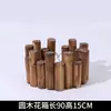 Valla de Madera, Flores Artificiales, Tallos de Flores de Plástico, Arreglos de Flores Secas, Jarrón de Flores, Contenedor de Flores, Divisor de Alféizar de Ventana, Pantalla Decorativa