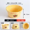 Pote de tempero para hot pot, louça de melamina, tigela de tempero para espetinho self-service, recipiente de molho de plástico, tigela grande para molho, tipo comercial