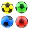 Bola de Futebol Preto e Branco de 9 polegadas 22cm Bola de Praia Colorida Inflável Brinquedo para Família ao Ar Livre Bola para Natação e Água Bola de Praia