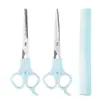 Tijeras de Peluquería Personalizadas de la Fábrica de Origen, Set Especializado para Cortar Flequillos, Tijeras de Peluquería, Tijeras Entresacadoras, Tijeras Planas, Tijeras para Cortar el Cabello