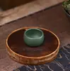 Taza de té de barro verde sección de barro verde cielo verde tetera de kung fu accesorios para ceremonia del té fábrica venta al por mayor directa