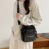 Bolso de Mano de Mezclilla Casual Versátil de Moda Otoño e Invierno para Mujer 2026 Nuevo Estilo Cremallera Retro Bolso Cruzado Bolso para Teléfono Móvil