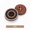 Botones de Resina de Cuatro Ojos para Ropa, Pantalones, Trajes, Camisas, Pantalones, Botones de Camisa, Botones, Jinda