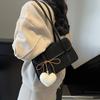 Moda Coreana de Nicho Bolso de Axila para Mujer 2025 Otoño e Invierno Nuevo Estilo Simple Retro Versátil para el Trabajo y Ropa de Trabajo Bolso de Hombro