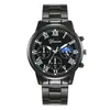 1 pieza-Reloj de Cuarzo de Moda Geneva, Reloj de Cuarzo Casual para Hombre Redondo de Negocios Deportivo de Lujo