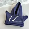 Camiseta 30cm Urso Usando Moletom com Logo Estampado Roupa de Vestir para Boneca de Algodão Brinquedo de Pelúcia Moletom Roupas