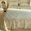 Lençol de Cama Flanelado de Algodão Puro Espesso Desenho Animado Peça Única 2026 Novo Outono e Inverno 100% Algodão Colcha Infantil Lençol de Elástico para Cama de Solteiro Conjunto de Três Peças