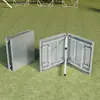 Mesa Dobrável Outdoor Portátil Barraca de Feira Noturna Churrasco Retangular Comercial Jantar Casa Pequena Mesa Sem Montagem Necessária