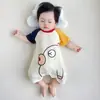 Traje de una pieza de verano para bebé Clase A Traje súper lindo para gateo de bebé Tesoro de hombre Tesoro de mujer Delgado Holgado Transpirable Estilo coreano