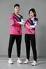 Traje deportivo de voleibol al por mayor de velocidad de manga larga para equipo de tenis de mesa, traje de bádminton para hombres y mujeres, unidad nueva, tenis