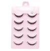Dai Mengfei 009 Diablillo de Cómic Pestañas Postizas Estilo Rizado Barbie Segmentadas 5 Pares de Pestañas Postizas Suministro Transfronterizo