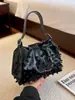 Bolso Cubo de Perlas Transfronterizo para Mujer 2026 Nuevo Estilo Bolso Cruzado Texturizado de Moda para el Trabajo Bolso de Mano de Gran Capacidad Bolso de Hombro