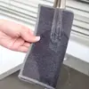 Fábrica peça única frete grátis fio de prata duplo pano de cozinha doméstico pano de lavar louça esponja de limpeza bola de arame de aço óleo antiaderente