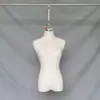 Colgador de Vestido de Boda Maniquí Femenino Soporte de Exhibición Accesorio Maniquí de Medio Cuerpo para Colgar Ropa de Mujer Gancho para Escaparate de Tienda de Ropa Maniquí Falso Xiuhe