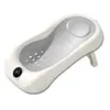 Soporte plegable para bañera de bebé con sensor de temperatura, soporte para bañera infantil, apto para recién nacidos y niños pequeños, uso en casa, permite al bebé sentarse o acostarse mientras se baña