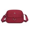 Mochila Cruzada para Viajes Diarios de Gran Capacidad, Bolso de Nailon Repelente al Agua, Bolso Cuadrado Pequeño Nuevo, Bolso Cruzado de Compras de Moda para Mujer