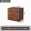 Armário minimalista na cor creme para apartamentos pequenos, apresentando um estilo moderno e vintage, com design de combinação livre para mesas de cabeceira, armários de TV e cômodas.