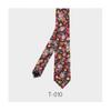 Gravata Mute Sauce Masculina e Feminina 7cm Algodão Floral Estampada Flor Grande Retro Tendência Moda Acessórios para Terno