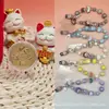 Colgante pequeño de oro puro 999 "Te amo por diez mil años", serie Labubu, con cordón para colgar, un regalo promocional para tiendas de oro