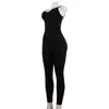 Vendas diretas do fabricante: Calça shapewear europeia e americana de corpo inteiro, shapewear esportivo fitness com controle abdominal e alças finas