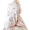 Calça de Pijama Feminina de Verão Hello Kitty Longa Rosa Doce Fofa Confortável Respirável Calça de Casa Pode Ser Usada Fora