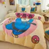 Set de Cuatro Piezas con Estampado de Dibujos Animados de Disney de Algodón Puro Nuevo 2026