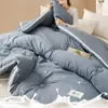 Colcha de fibra de soja colcha de invierno colcha de algodón núcleo de colcha dormitorio de estudiante colcha fresca de verano colcha individual primavera y otoño colcha universal para las cuatro estaciones colcha de aire acondicionado
