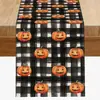 Artículo Caliente Nuevo Transfronterizo de Halloween: Camino de Mesa de Cocina de Calavera, Calabaza, Fantasma, Araña para Fiestas Familiares en Interiores y Exteriores