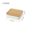 Plato de Frutas Simple Estilo Japonés Sala de Estar Hogar Plato para Snacks Nuevo Estilo Plato para Frutos Secos Caja de Almacenamiento Bandeja de Almacenamiento de Escritorio