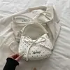 Estrella de comercio exterior moda femenina bolso 2026 nuevo lazo moderno estilo coreano chic bandolera bolso de mano cruzado para mujeres