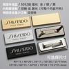 Placa de metal para bagagem e roupas, galvanizada, dourada e prateada, logotipo de roupas, placa de identificação perfurada, etiqueta de ferragem costurada à mão, personalização de etiqueta de metal