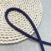 Corda trançada personalizada de 8mm 150cm corda única 97 cores em estoque Corda de poliéster para DIY feita à mão Cordão anti-perda resistente ao desgaste