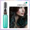 Tinta de Cabelo Transfronteiriça, Creme de Tinta de Cabelo Lavável de Sete Cores, Caneta de Tinta de Cabelo Temporária Descartável, Creme de Tinta para Sobrancelhas Multifuncional de Cor da Moda