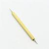 Nail Art Point Drill Pen Wooden Penholder Stirring Nail Polish Glue Sketch Five Petal Flowers Wave Dot Dot Double-head Stainless Steel Pen