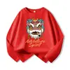 Camiseta de Manga Larga para Niños Algodón Puro Nueva de Primavera y Otoño Estilo Occidental Superior Niños Grandes Ropa de Moda Callejera Nacional