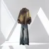 Primavera 2026 Chaqueta de Cuero Estilo Retro Americano Nuevo Estilo Jeans Rectos Holgados Casuales Traje de Dos Piezas para Hombre