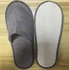 Pantuflas Gruesas Personalizadas al por Mayor para Hoteles de Lujo, Casas de Huéspedes, Salones de Belleza, Hospitalidad Doméstica Desechable, Engrosadas para Uso en Hotel