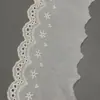 9cm Algodão Puro Vazado Colorido Renda de Algodão Larga Bordado Renda Acabamento Acessórios DIY Cortina DIY Decoração