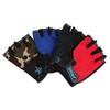 Guantes infantiles de medio dedo para montar, absorción de impactos, antideslizantes, resistentes al desgaste, para montar, montañismo, entrenamiento, dedos descubiertos, deportivos, camuflaje, guantes para exteriores