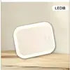Bolsa de Maquillaje Portátil Led Personalizada con Espejo, Mini Bolsa de Maquillaje de Viaje, Bolsa de Maquillaje de Belleza Impermeable de Almacenamiento de PU