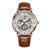 Nuevo reloj famoso de la marca Jin SHIDUN, fase lunar, Tourbillon hueco, reloj mecánico automático, reloj para hombres, venta al por mayor