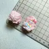 Clip para el pelo de chica de anime de alta calidad, pegatina de dibujos animados, colgante personalizado hecho a mano, accesorios de resina, estilo de lujo ligero, accesorios de resina