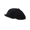 Gorra octogonal artística coreana para primavera y otoño, gorra corta de ala suave para estudiantes, gorra de artista de moda que hace que la cara se vea más pequeña, popular en línea