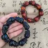 Pulsera Pixiu Vintage con Cera de Abejas, Pulsera Pixiu con Tallado en Resina de Cera de Abejas, Pulsera Grande Pixiu Douyin Xiaohongshu Transfronteriza