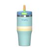 Copo para carro de aço inoxidável 304 de grande capacidade, com tampa de palito retrátil, 25oz, novo, para uso transfronteiriço, pode ser personalizado