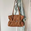 Bolso Tote de Gran Capacidad con Textura Retro para Mujer 2026 Nuevo Otoño Simple Moderno de Moda Portátil al Hombro para Viajes