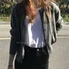 Cárdigan de punto con paneles grandes de hilo de núcleo para mujer, nuevo estilo otoño e invierno, adecuado como capa interior o prenda exterior