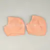 60g Protetor de Calcanhar de Silicone, Capa Protetora Hidratante para Aliviar a Dor no Calcanhar, Calcanhares Secos e Rachados, Meias Elásticas Anti-Rachaduras para Calcanhar