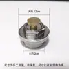 Tornillo de Válvula para Purga de Aire de Radiador, Accesorios de Válvula de Purga de Aire de Cesta Pequeña, Tapón de Purga de Aire de 1/2 Pulgada, 3/4 Pulgada, 1 Pulgada, Tapón de Radiador, Aguja Superior
